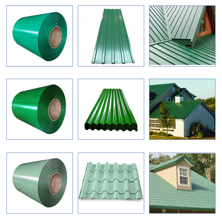 prepainted coil usage