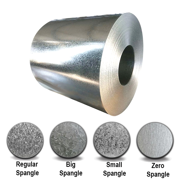 G550/S550 Hot Dip Galvanized Steel Coil , gi Coil Price G60 G90 Z180 Z275 From China Factory