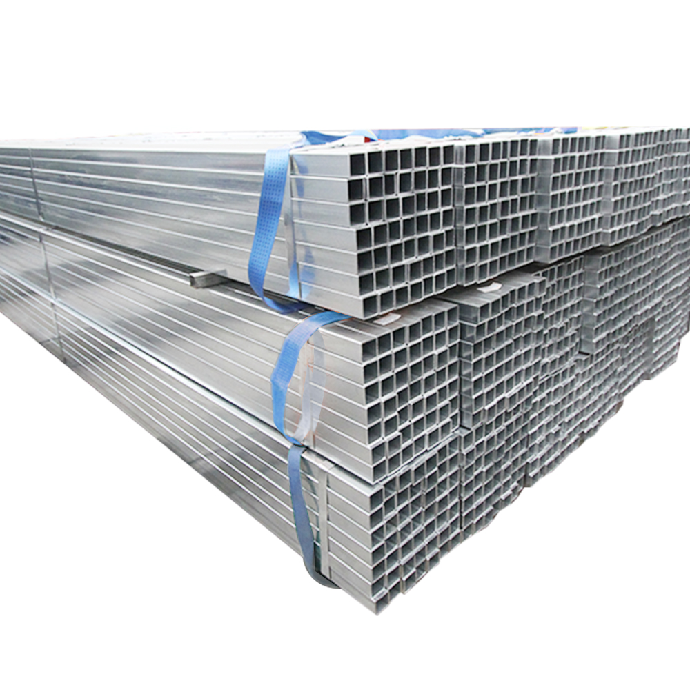 20×20 40×40 1×1 inch Galvanized Square Tube For Steel Structure
