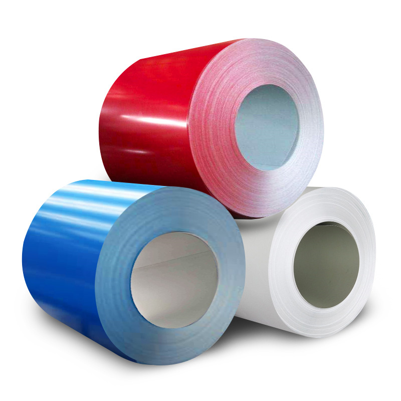 ppgi coil, PPGI Coils Galvanized Steel With Red, Green, Blue, White Colors