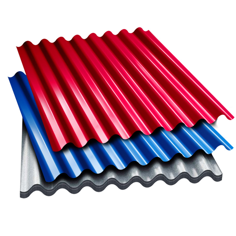Prepainted Corrugated Color Roofing Sheet Metal Roof Tile Sheet