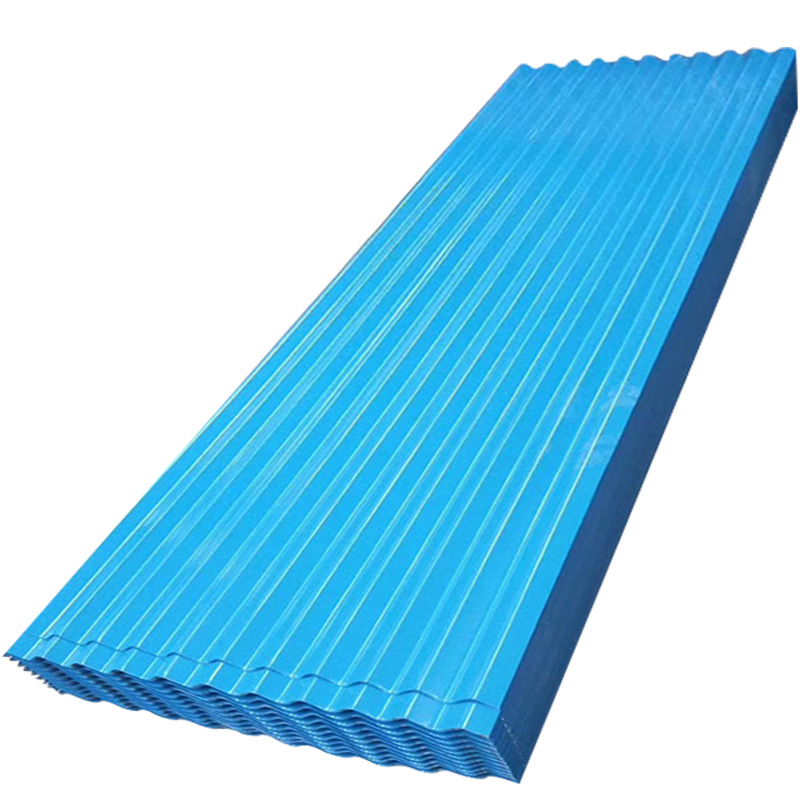 Corrugated Metal Roof Sheet Price With 0.2mm 0.25mm 0.3mm And Width 650mm 750mm 800mm 900mm