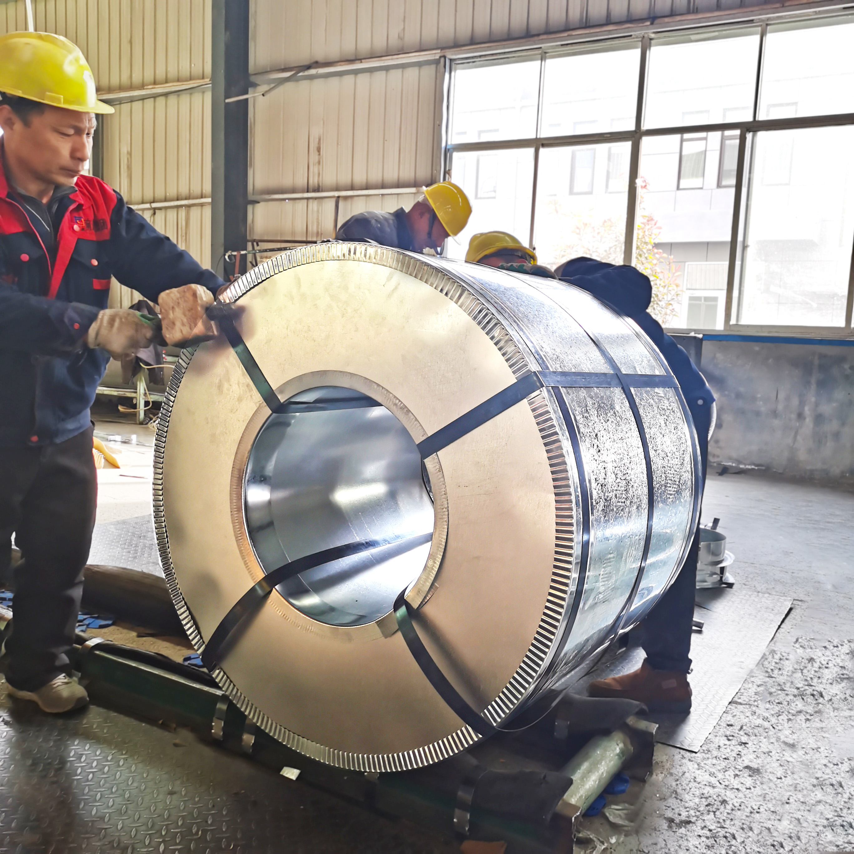 G550/S550 Hot Dip Galvanized Steel Coil , gi Coil Price G60 G90 Z180 Z275 From China Factory