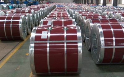 Wine Red Color Coated Steel Coil Price PPGI Prepainted Galvanized Steel