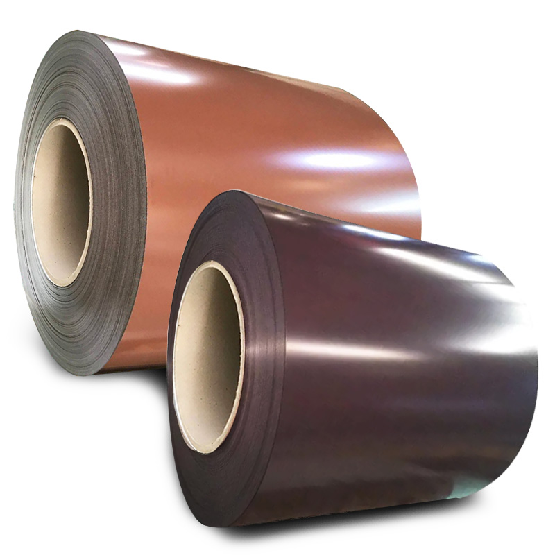 Brow Color Prepainted Steel Coil PPGI Coil Price For Building, Structure And Steel Profile
