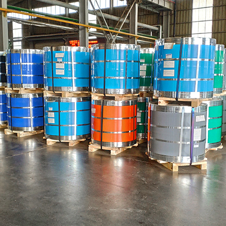 ppgi coil, PPGI Coils Galvanized Steel With Red, Green, Blue, White Colors