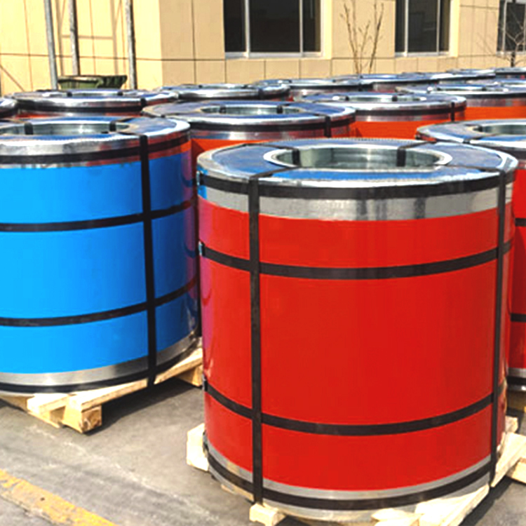 Bobina ppgi coils Galvanized prepainted steel coils with various colors