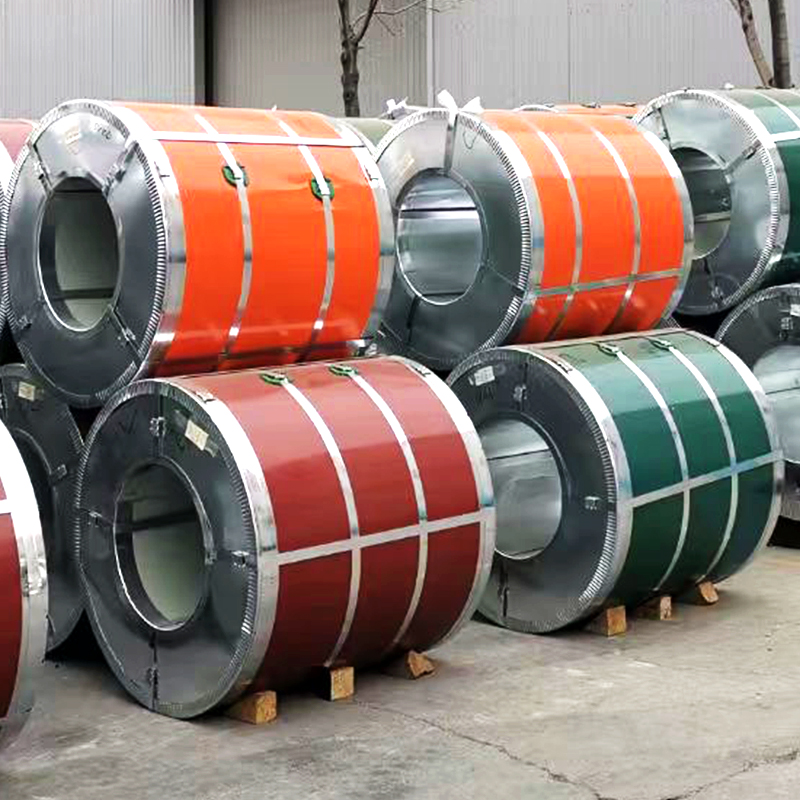 Factory Ppgi Coils Pricelist Prepainted Galvanized Color Coated PPGI For China Building Material