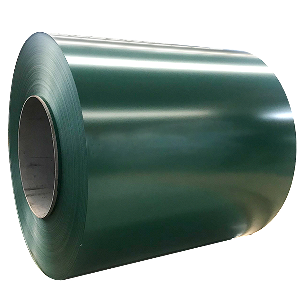 Shandong PPGI Steel Coil 0.27mm Green, Blue, Red, White Colors