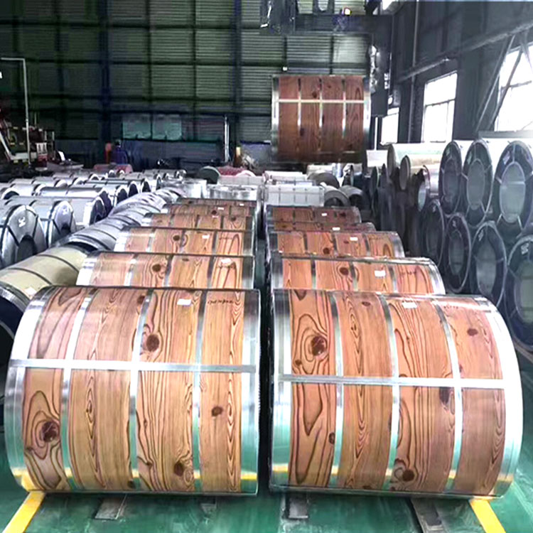 Wood Ppgi Prepainted Galvanized Steel Coil With Wooden Pattern