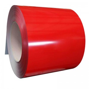 Reasonable price for Zincalume Steel Coil - Color coated ppgi coil manufacturer With 0.12-3MM thick red colors – Baowusteel company
