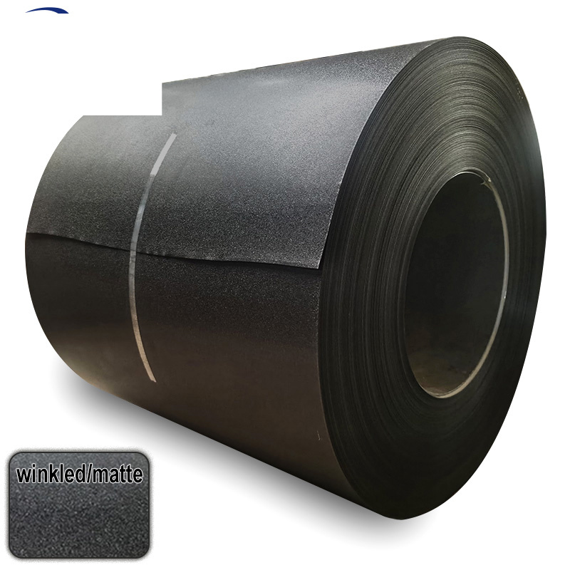 China factory ppgi coil matte 0.23mm 0.29mm RAL9004 signal black color