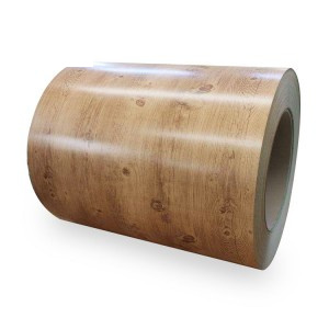 PriceList for Prime Hot Rolled Steel In Coils - Wood Ppgi Prepainted Galvanized Steel Coil With Wooden Pattern – Baowusteel company