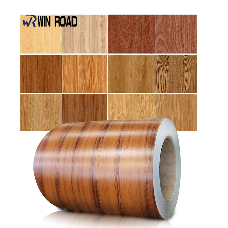 Wood Ppgi Prepainted Galvanized Steel Coil With Wooden Pattern